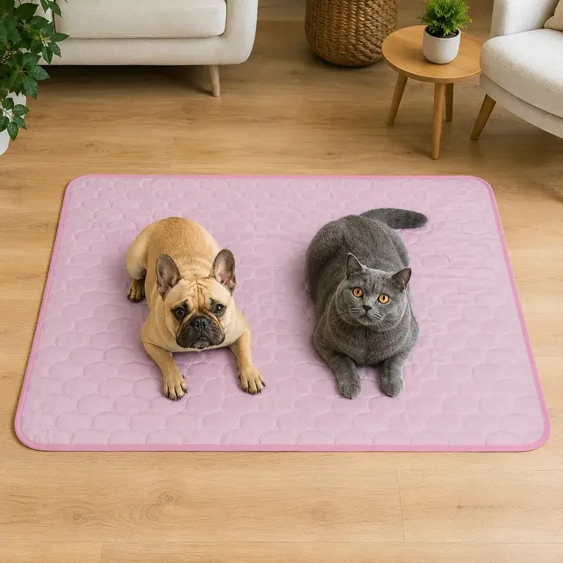 Pink Frimouf Ice cooling mat